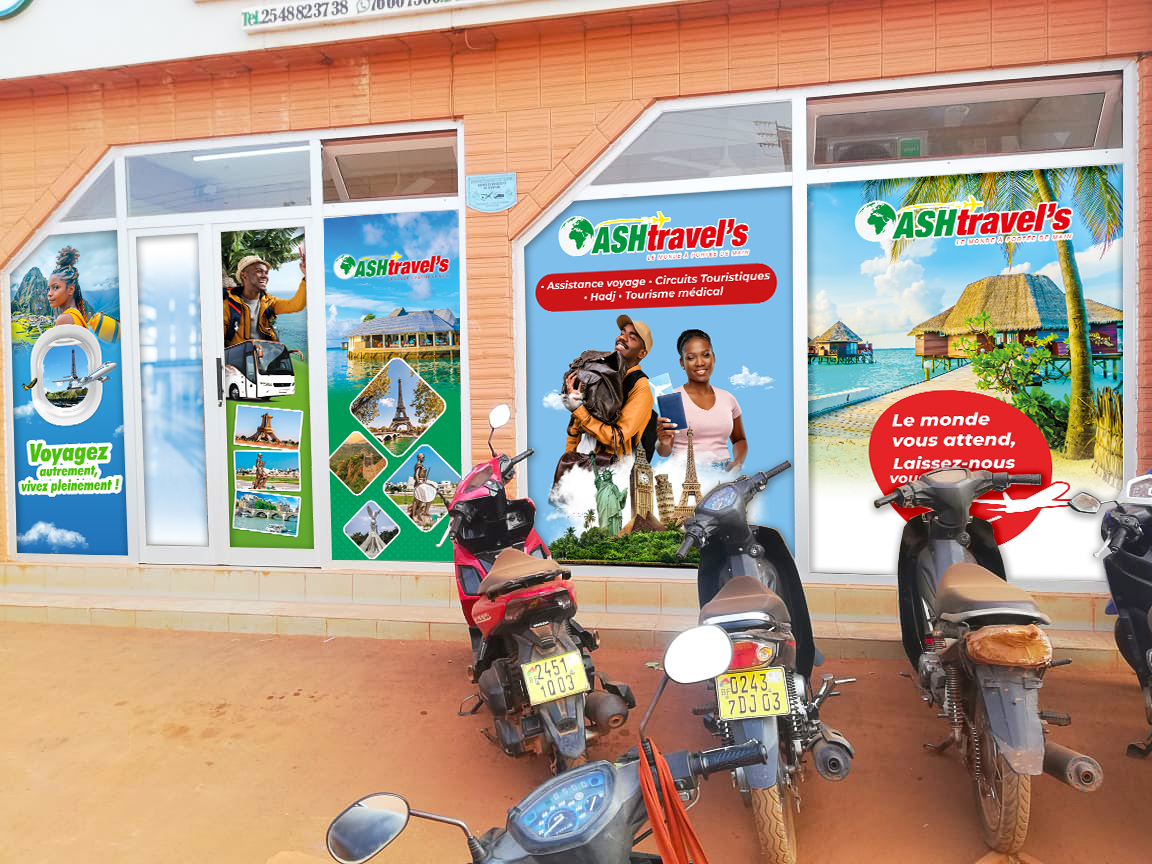 Identité de Marque & Supports Ash Travel